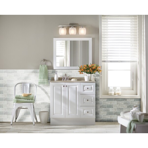 Msi Arabescato Carrara SAMPLE Honed And Beveled Marble Subway Tile - ZOR-NS-0035-SAM