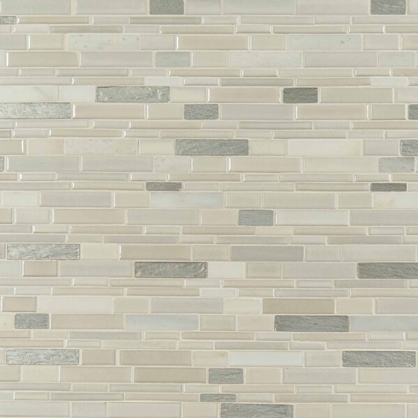 Msi Everest Interlocking 12 In. X 12 In. Porcelain And Stone Mesh-Mounted Mosaic Tile, 10PK - ZOR-MD-0410