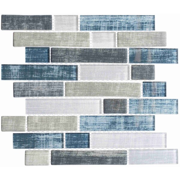 Andova Tiles ANDOVA TILES Urbanite 1" x 4" Glass Mosaic Wall Tile - ANDURB578