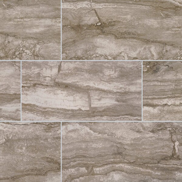 Msi Bernini Camo SAMPLE Porcelain Matte Tile In Gray - ZOR-PT-0556-SAM