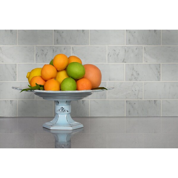 Msi Carrara White SAMPLE Polished Marble Floor And Wall Tile - ZOR-NS-0063-SAM