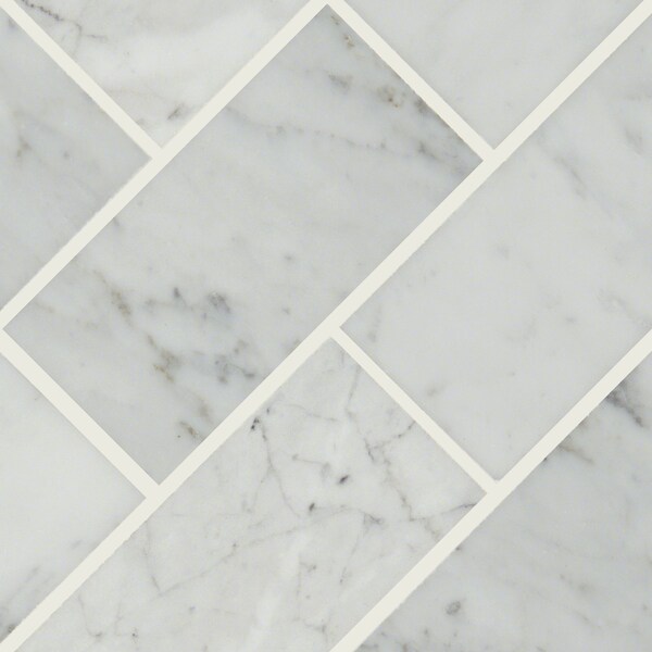 Msi Carrara White SAMPLE Polished Marble Floor And Wall Tile - ZOR-NS-0063-SAM