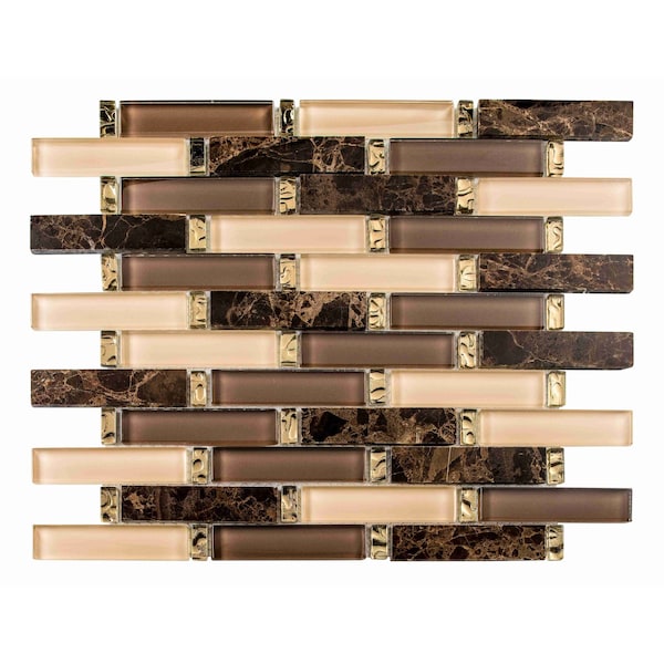Andova Tiles SAMPLE Saga 1 x 4 Brick Joint Wall Tile - SAM-ANDSAG543
