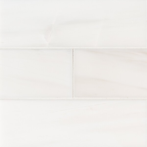 Msi Bianco Dolomite Subway SAMPLE Polished Marble Floor And Wall Tile - ZOR-NS-0047-SAM