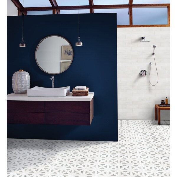 Msi Bianco Dolomite Subway SAMPLE Polished Marble Floor And Wall Tile - ZOR-NS-0047-SAM