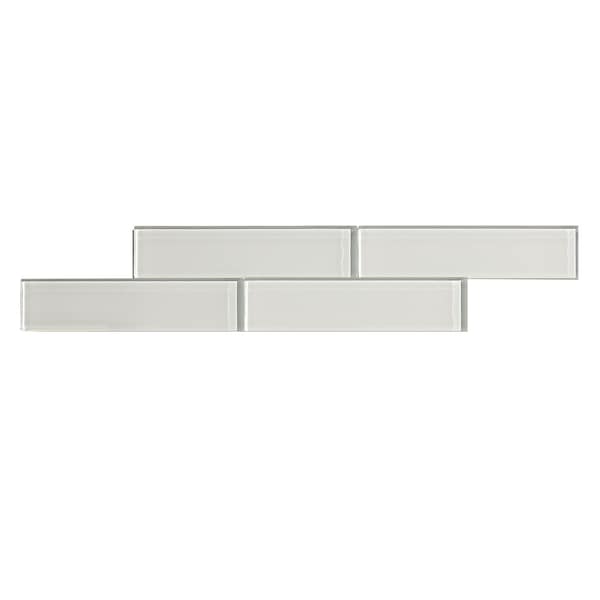 Aspect Aspect Matted Glass 4X12 Frost Back, PK 3 - A5563