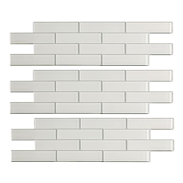 Aspect Aspect Matted Glass 4X12 Frost Back, PK 3 - A5563