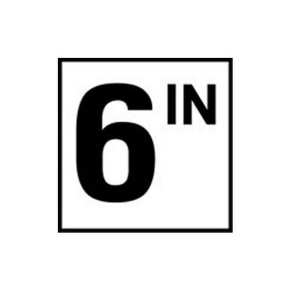 Inlays 6 in. No Skid Ceramic Tile - 6 IN - C620506