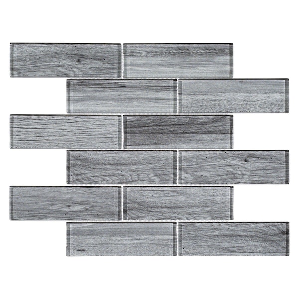 Andova Tiles SAMPLE Migdal 2 x 6 Glass Brick Joint Mosaic Tile - SAM-ANDMIG234