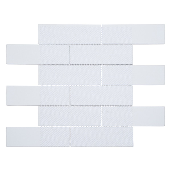 Andova Tiles SAMPLE Migdal 2 x 6 Glass Brick Joint Mosaic Tile - SAM-ANDMIG234