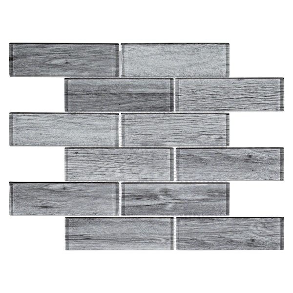 Andova Tiles SAMPLE Migdal 2 x 6 Glass Brick Joint Mosaic Tile - SAM-ANDMIG234