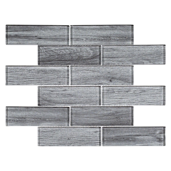 Andova Tiles SAMPLE Migdal 2 x 6 Glass Brick Joint Mosaic Tile - SAM-ANDMIG234