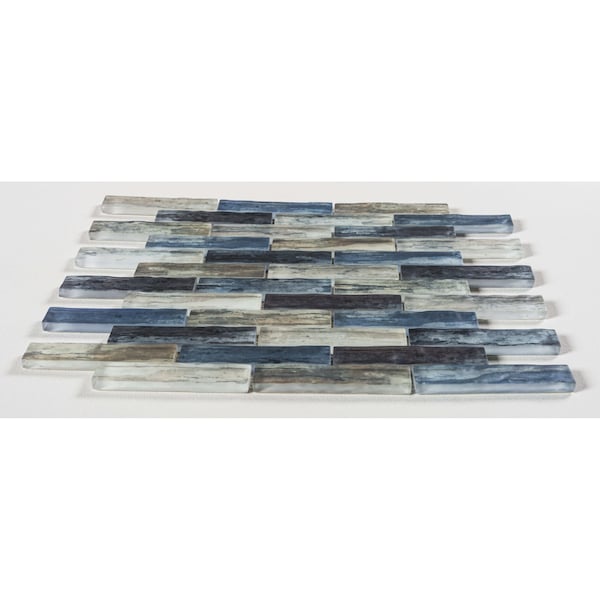 Andova Tiles SAMPLE Giovan 1 x 4 Glass Brick Joint Mosaic Tile - SAM-ANDGIO400