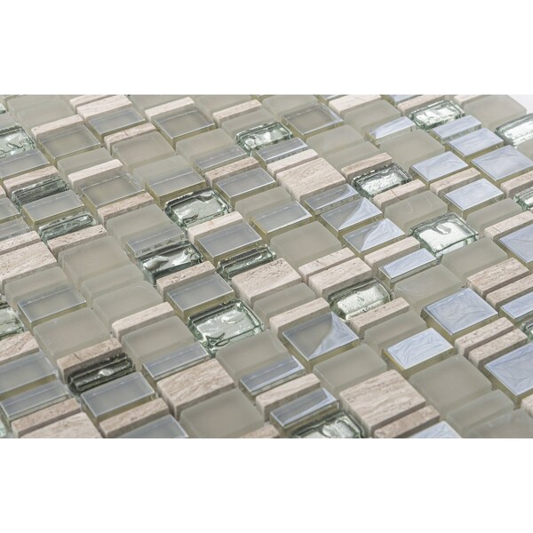 Andova Tiles ANDOVA TILES Quest Random Mosaic Tile - ANDQUE521