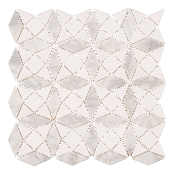 Andova Tiles SAMPLE Cimarron Harbor Luxury Natural Stone Novelty Mosaic Wall  Floor Tile - SAM-ANDCIM106