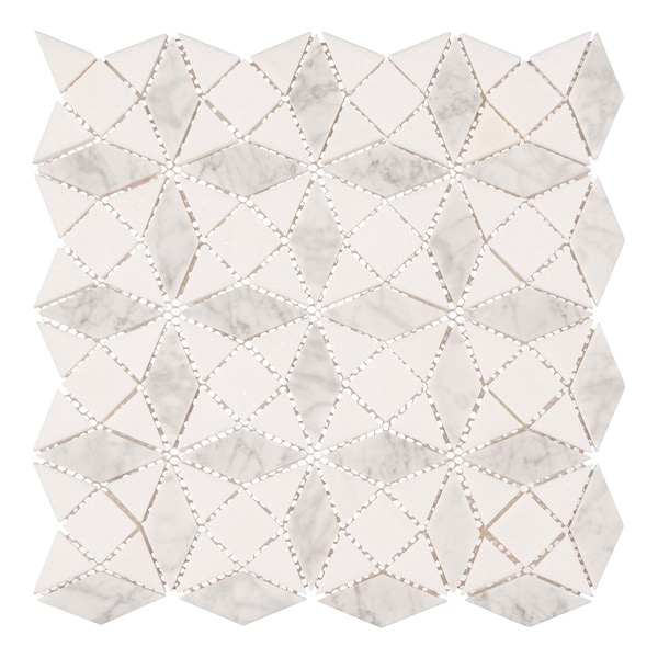 Andova Tiles SAMPLE Cimarron Harbor Luxury Natural Stone Novelty Mosaic Wall  Floor Tile - SAM-ANDCIM106