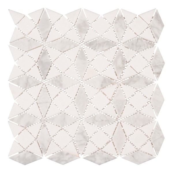 Andova Tiles SAMPLE Cimarron Harbor Luxury Natural Stone Novelty Mosaic Wall  Floor Tile - SAM-ANDCIM106