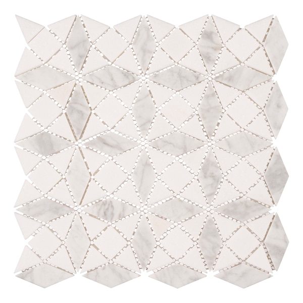 Andova Tiles SAMPLE Cimarron Harbor Luxury Natural Stone Novelty Mosaic Wall  Floor Tile - SAM-ANDCIM106