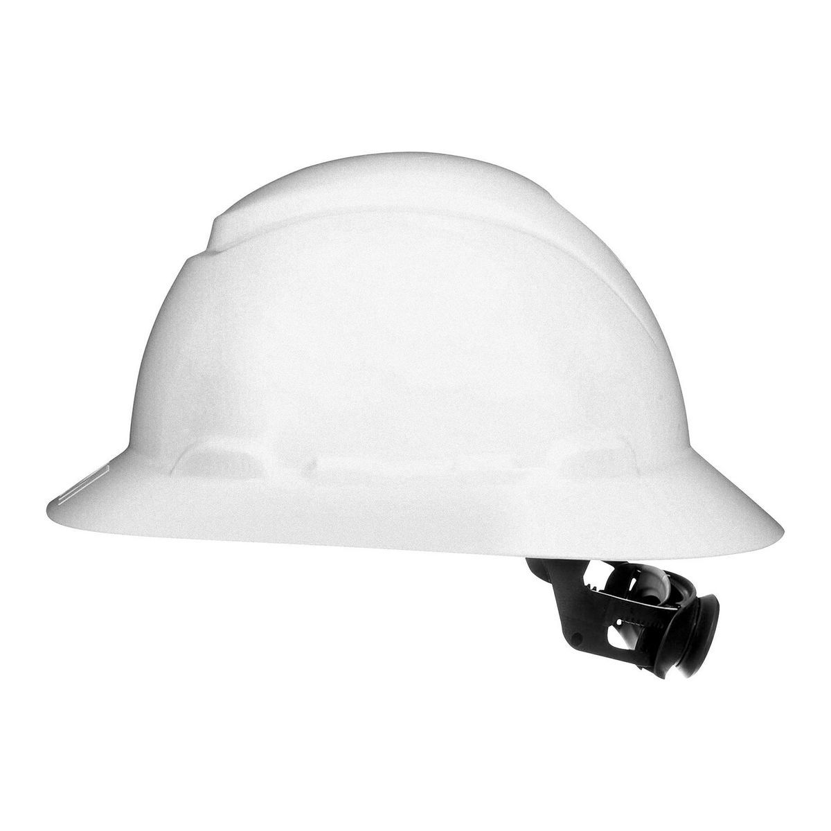 Casco duro de borde completo 3M SecureFit™ con ajuste de trinquete, blanco - 70936