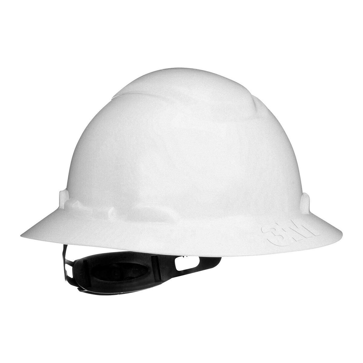 Casco duro de borde completo 3M SecureFit™ con ajuste de trinquete, blanco - 70936
