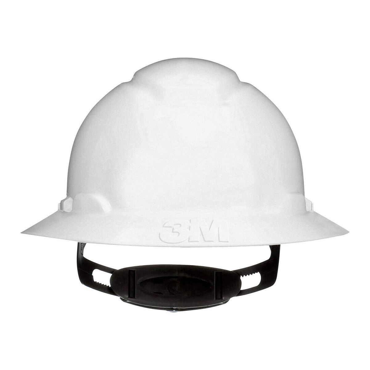 Casco duro de borde completo 3M SecureFit™ con ajuste de trinquete, blanco - 70936