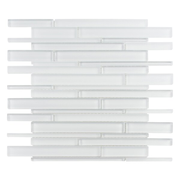 Andova Tiles SAMPLE-Flashback Glass Brick Joint Mosaic Wall and Floor Tile - SAM-ANDFLA885