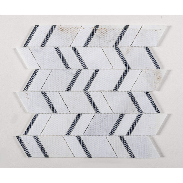 Andova Tiles ANDOVA TILES Casia Marble Chevron Mosaic Tile - ANDCAS182