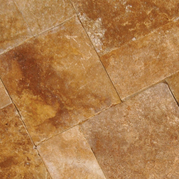 Msi Tuscany Riviera Travertine 16 Sq.  Ft.  Tumbled Paver Kits - ZOR-LSC-0124