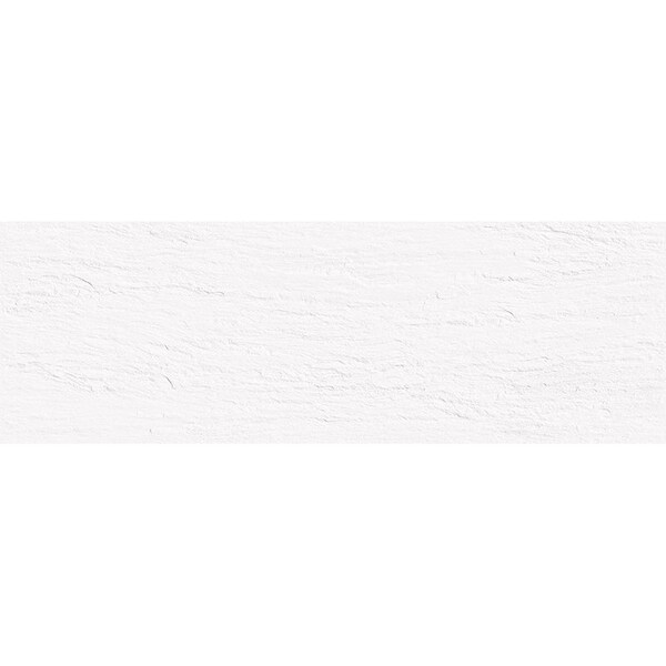 Apollo Tile Imprint 11.81inx35.43in Matte White Ceramic Rectangle Wall and Floor Tile 11.62 sqft/case, 4PK - IMPS88SLTWHTA