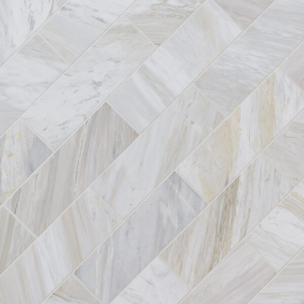 Msi Athena Gold 4"X 12" Honed Marble Subway Floor And Wall Tile, 15PK - ZOR-NS-0041