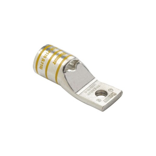 Panduit Cobre para Barra de Compresión, 1 Orificio, T Estrecho - LCAXN4/0-38-X