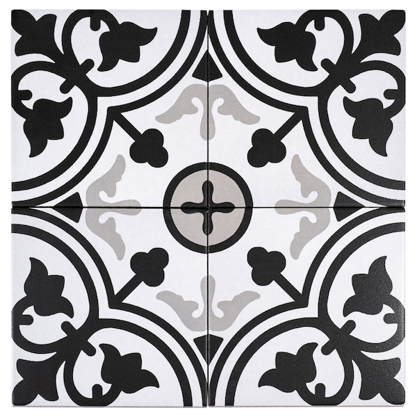 Andova Tiles ANDOVA TILES Bliss 8" x 8" Porcelain Wall & Floor Tile, PK25 - ANDBLI285