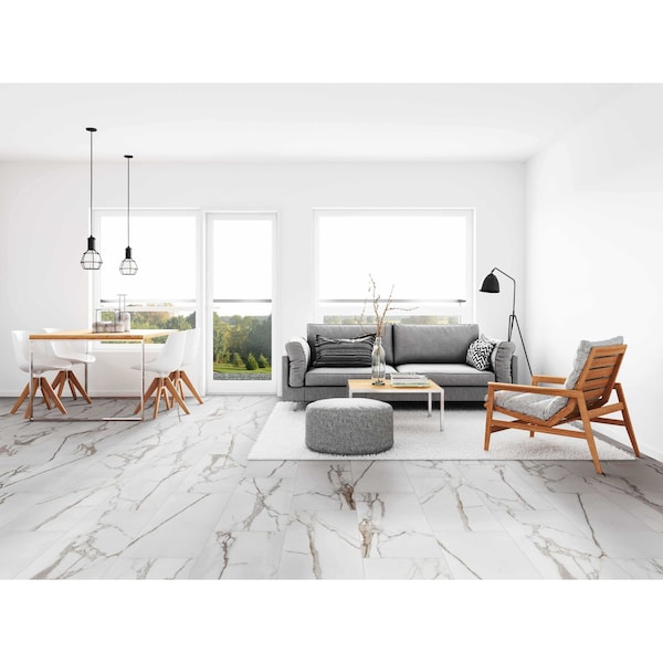 Msi Savoy Crema 24 In. X 48 In. Matte Porcelain Floor And Wall Tile, 2PK - ZOR-PT-0192