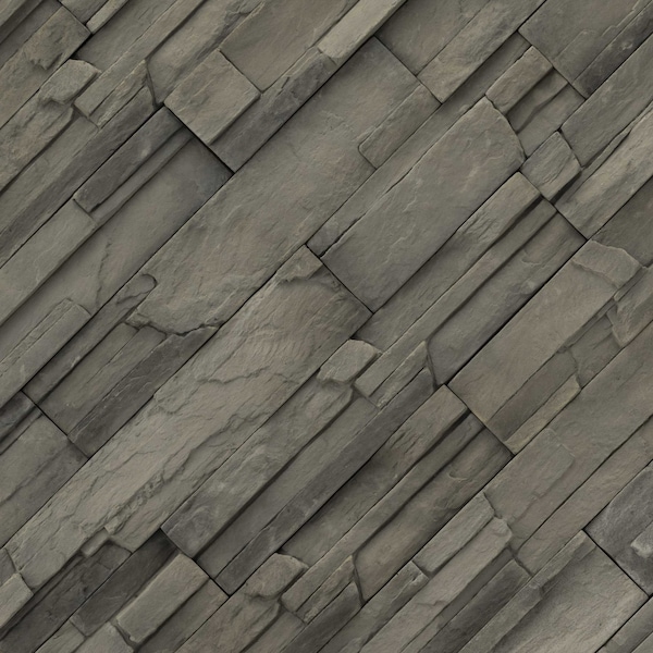 Msi Copen Ash Stacked Stone 9 X 19.5 Natural Manufactured Stone Wall Cement Tile - ZOR-PNL-0003