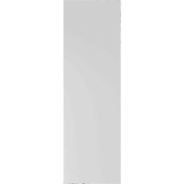 Ekena Millwork True Fit PVC Two Equal Raised Panel Shutters, White, 18W x 27H, PR - TFP101RPF18X027WH