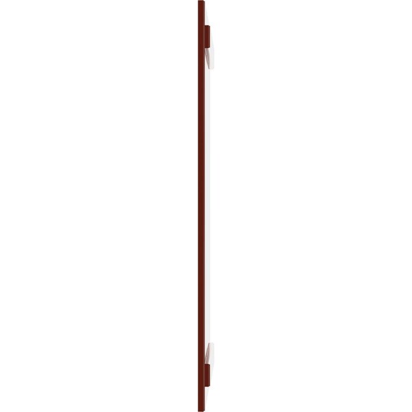 Ekena Millwork True Fit PVC Three Board Joined Board-n-Batten Shutters, Pepper Red, 16 1/8W x 37H, PR - TFP101BBF16X037MR