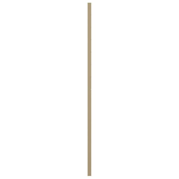 Ekena Millwork True Fit PVC Horizontal Slat Modern Style Fixed Mount Shutters, Natural Twine, 18W x 72H, PR - TFP001HZ18X072NT