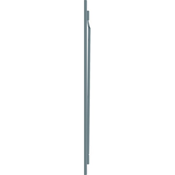 Ekena Millwork True Fit PVC Three Board Joined Board-n-Batten Shutters w/Z-Bar, Peaceful Blue , 16 1/8W x 54H, PR - TFP102BBF16X054SB