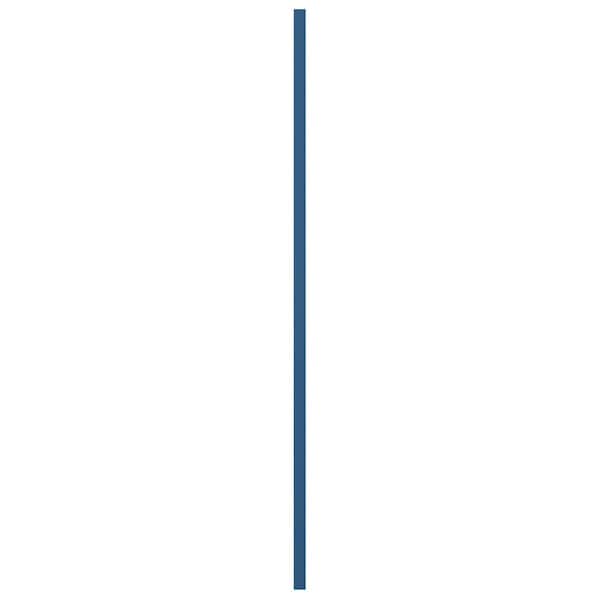 Ekena Millwork 18W x 30H True Fit PVC Diagonal Slat Modern Style Fixed Mount Shutters, Sojourn Blue, PR - TFP001DG18X030HB