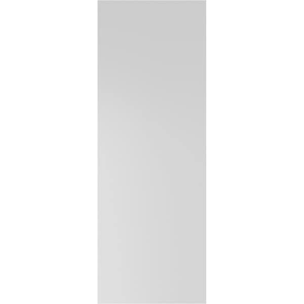 Ekena Millwork True Fit PVC Four Board Joined Board-n-Batten Shutters, Black, 21 1/2W x 67H, PR - TFP101BBF21X067BL