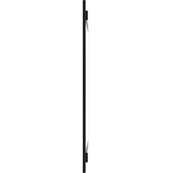 Ekena Millwork True Fit PVC Four Board Joined Board-n-Batten Shutters, Black, 21 1/2W x 67H, PR - TFP101BBF21X067BL