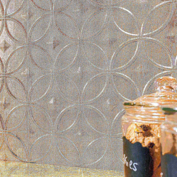 Fasade Fasade 18in x 24in Rings Vintage Metal Backsplash Panel 5pk - PB6134