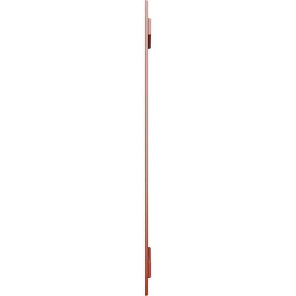 Ekena Millwork True Fit PVC Three Board Spaced Board-n-Batten Shutters, Pepper Red , 17 1/8W x 73H, PR - TFP101SBF17X073MR
