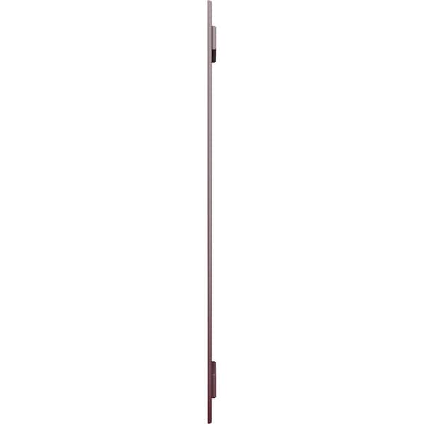 Ekena Millwork True Fit PVC, Two Board Spaced Board-n-Batten Shutters, Wine Red, 11 1/4W x 66H, PR - TFP101SBF11X066WR