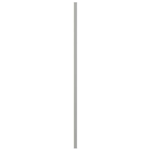Ekena Millwork True Fit PVC Two Equal Louver Shutters, Hailstorm Gray, 18W x 26H, PR - TFP101LVF18X026ST