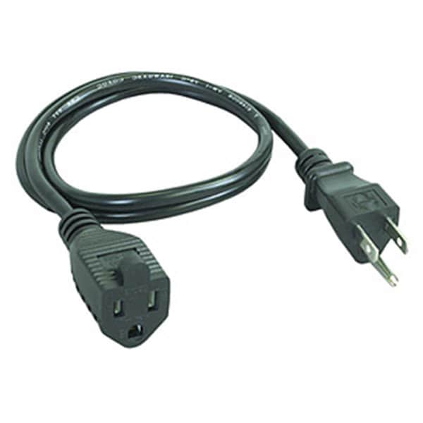 Ziotek 121 2574 25' Cable de extensión de corriente estándar - 121 2574
