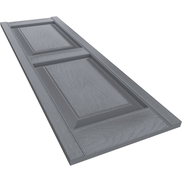 Ekena Millwork Builders Edge, Standard Two Equal Panels, Raised Panel Shutters, 30140043030 - 030140043030
