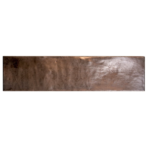 Apollo Tile Bravura 2.5 x 10 in. Matte Bronze Ceramic Subway Wall Tile 5.06 sq ft/case, 30PK - GAL88BRZ2510