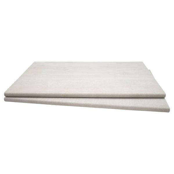 Msi Caldera Blanca 13" x 24" Matte Porcelain Pool Coping Eased Edge - ZOR-LSC-0208