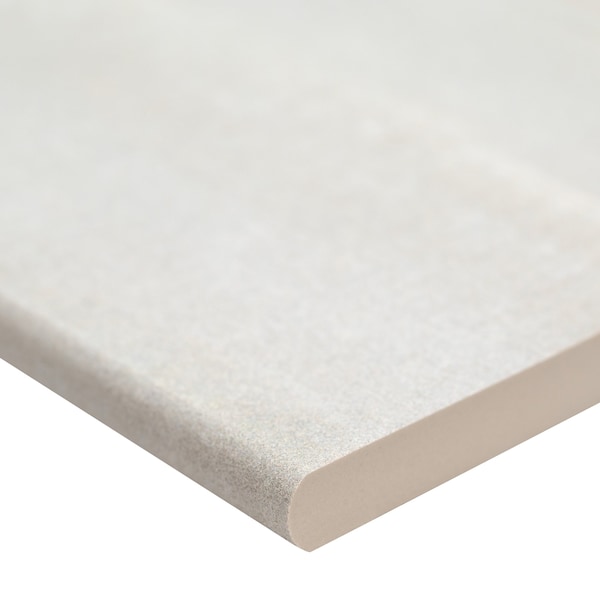 Msi Caldera Blanca 13" x 24" Matte Porcelain Pool Coping Eased Edge - ZOR-LSC-0208